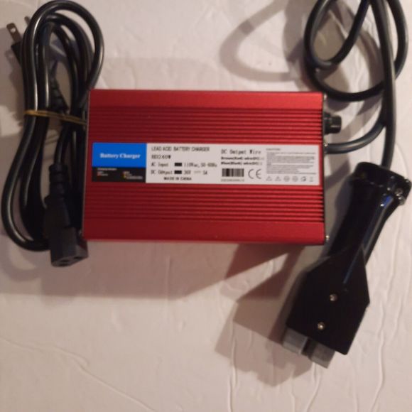 EZGO Marathon 36V Golf Cart Battery Charger, 18A, Anderson SB-50 Plug - Picture 4 of 13